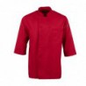 Veste de cuisine mixte Chef Works rouge L B106-L Chef Works