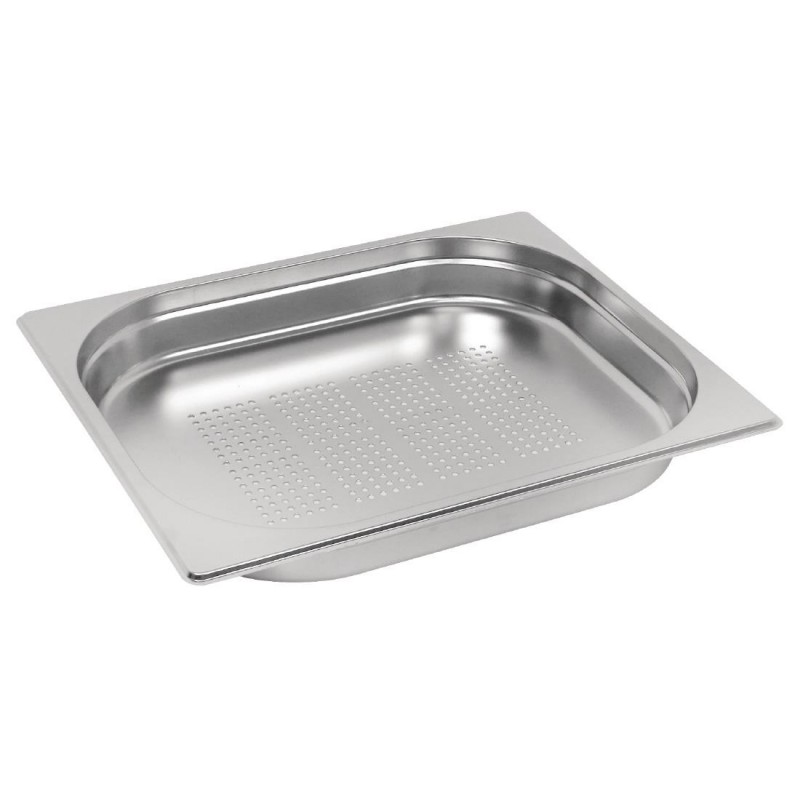 Bac inox perforé GN 1/2 40mm Vogue E698 Vogue Bac inox perforé GN 1/2 40mm Vogue E698 Vogue