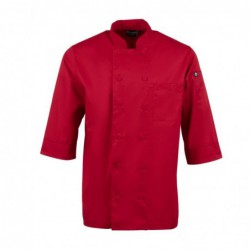 Veste de cuisine mixte Chef Works rouge M B106-M Chef Works