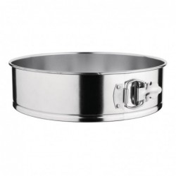 Moule rond à charnière en fer blanc Vogue 260mm E848 Vogue