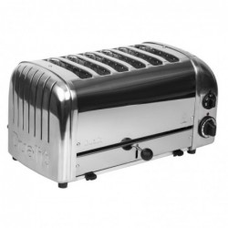 Grille-pain 6 tranches inox Vario Dualit 60144 E972 Dualit