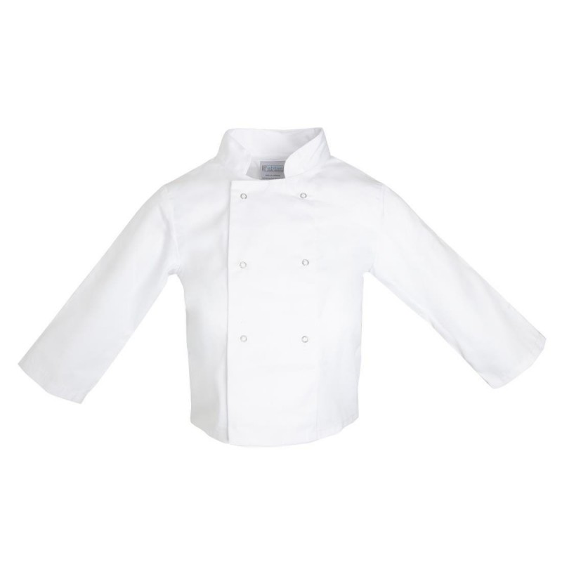 Veste de cuisine enfant Whites blanche S/M B124 Whites Chefs Clothing