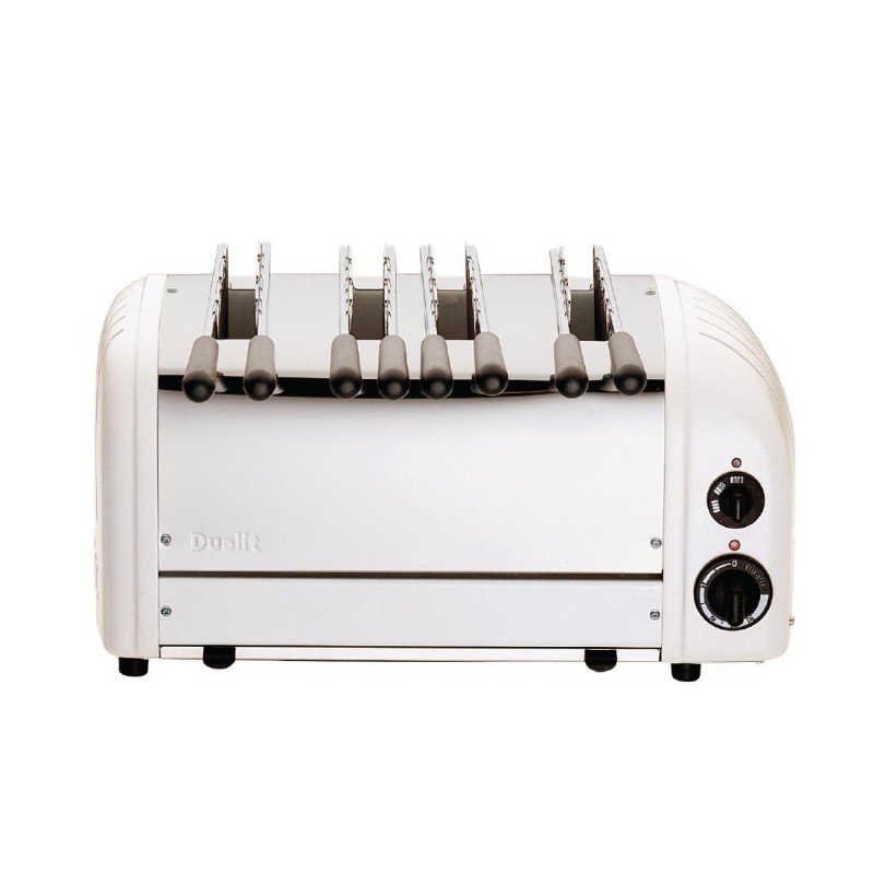 Toaster à sandwich 4 fentes blanc Dualit 41034 E977 Dualit Toaster à sandwich 4 fentes blanc Dualit 41034 E977 Dualit