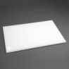 Planche à découper anti-bactérienne en haute densité Hygiplas blanche F157 Hygiplas