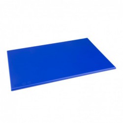 Planche à découper anti-bactérienne en haute densité Hygiplas bleue F159 Hygiplas