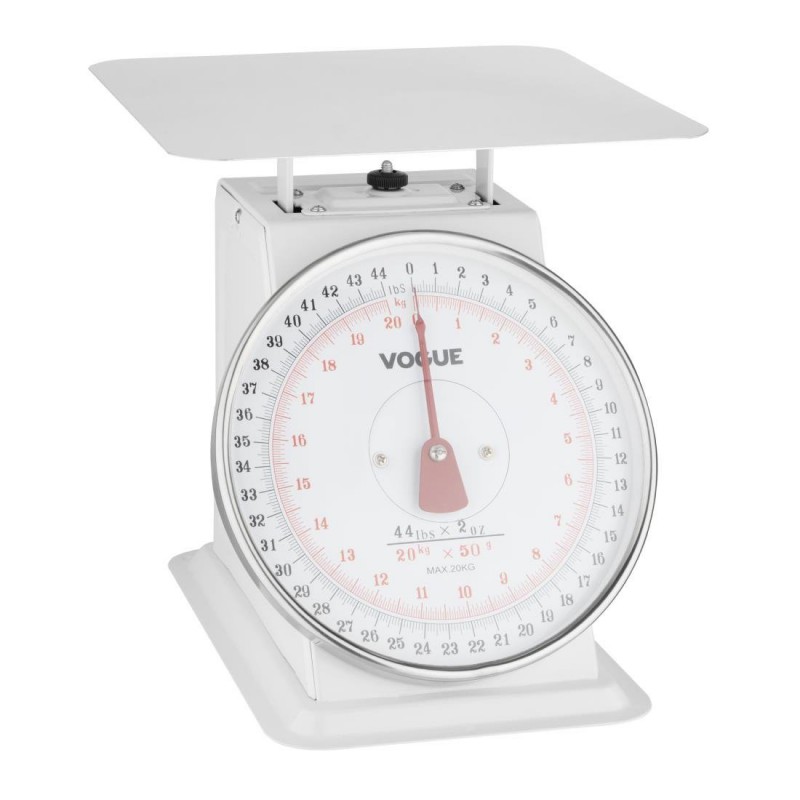 Balance à plateau Vogue 20kg F175 Vogue Balance à plateau Vogue 20kg F175 Vogue