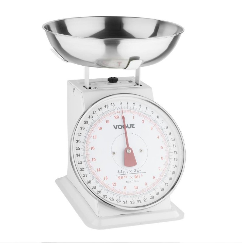 Balance de cuisine Vogue utilisation intensive 20kg F176 Vogue Balance de cuisine Vogue utilisation intensive 20kg F176 Vogue