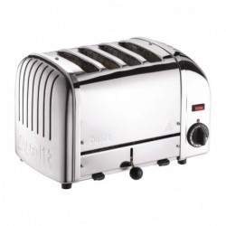 Grille-pain 4 tranches inox Vario Dualit 40352 F209 Dualit