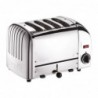 Grille-pain 4 tranches inox Vario Dualit 40352 F209 Dualit