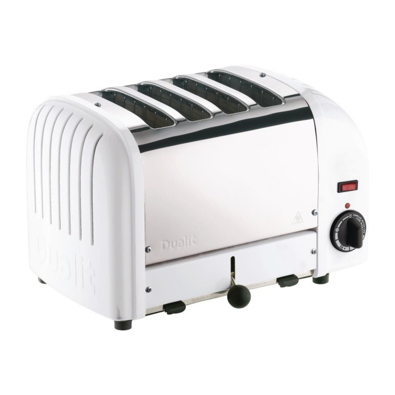 Grille-pain 4 tranches blanc Vario Dualit 40355 F211 Dualit Grille-pain 4 tranches blanc Vario Dualit 40355 F211 Dualit