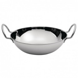 Plat à sauce Balti inox Olympia 154mm F469 Olympia