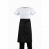 Tablier serveur standard Whites noir B133 Whites Chefs Clothing