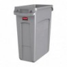 Collecteur Slim Jim Rubbermaid 60L F603 Slim Jim