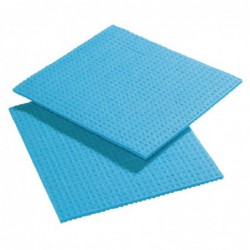 Chiffons de nettoyage Spongyl bleus (Lot de 10) F957 Sans Marque