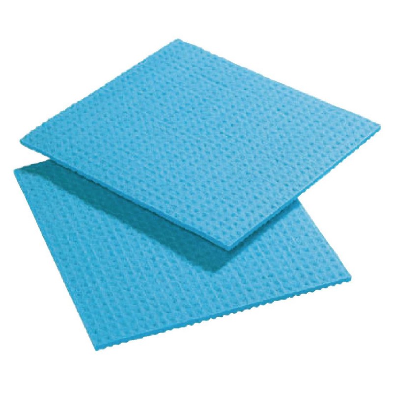 Chiffons de nettoyage Spongyl bleus (Lot de 10) F957 Sans Marque Chiffons de nettoyage Spongyl bleus (Lot de 10) F957 Sans Marque