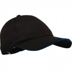 Casquette baseball Cool Vent Chef Works noire et bleue B171 Chef Works