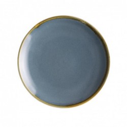 Assiettes plates rondes Olympia Kiln 178mm océan (Lot de 6) FA026 Olympia