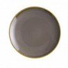 Assiettes plates rondes grises Kiln Olympia 178mm lot de 6  FA027 Olympia