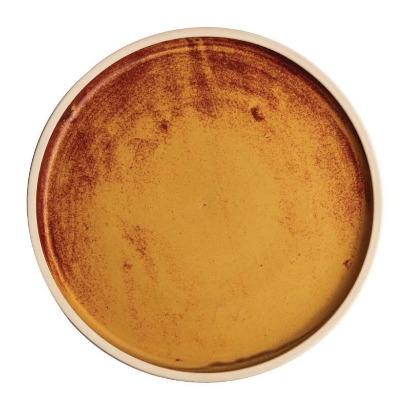 Assiettes plates bord droit terre de sienne Olympia Canvas 25 cm (Lot de 6) FA308 Olympia Assiettes plates bord droit terre de sienne Olympia Canvas 25 cm (Lot de 6) FA308 Olympia