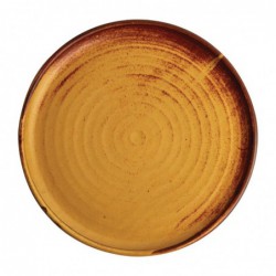 Assiettes plates terre de sienne Olympia Canvas 26
