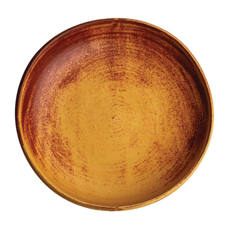 Assiettes creuses calottes terre de sienne Olympia Canvas 23 cm FA313 Olympia Assiettes creuses calottes terre de sienne Olympia Canvas 23 cm FA313 Olympia