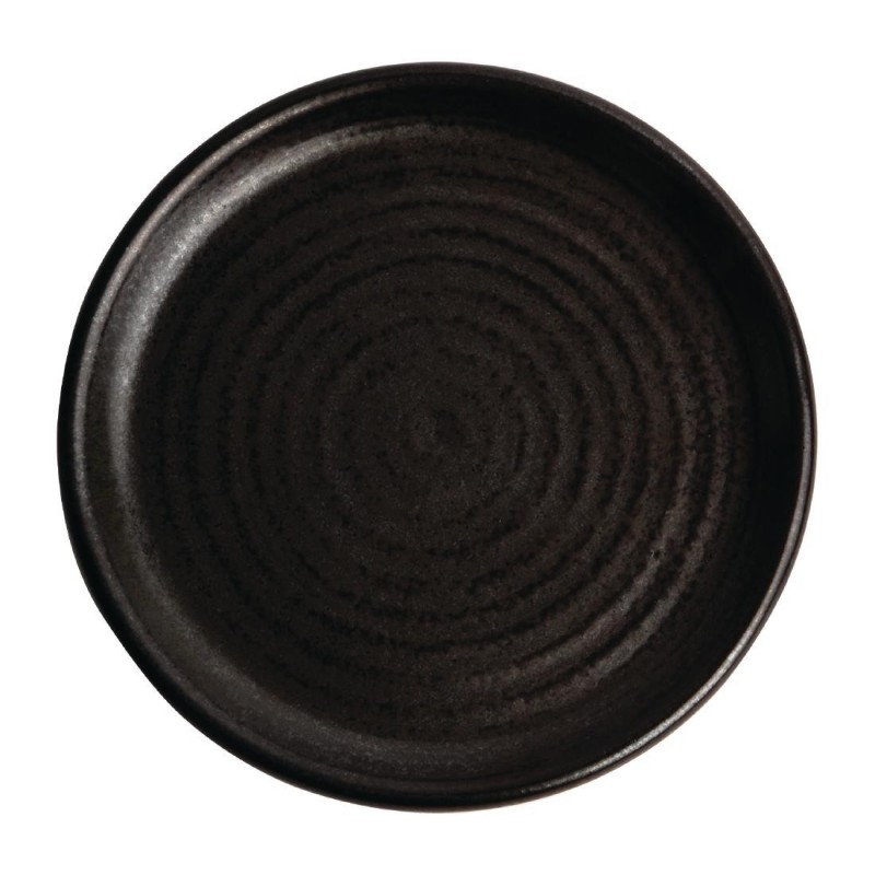 Assiettes plates noir mat Olympia Canvas 18 cm (Lot de 6) FA316 Olympia Assiettes plates noir mat Olympia Canvas 18 cm (Lot de 6) FA316 Olympia