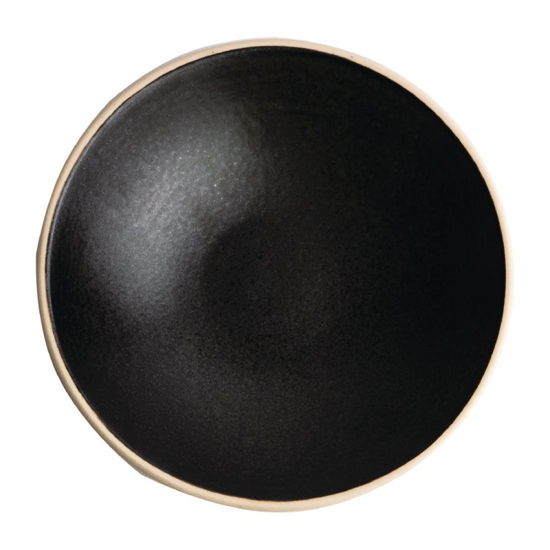 Assiettes creuses noir mat Olympia Canvas 20 cm (Lot de 6) FA319 Olympia Assiettes creuses noir mat Olympia Canvas 20 cm (Lot de 6) FA319 Olympia