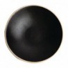 Assiettes creuses noir mat Olympia Canvas 20 cm  (Lot de 6) FA319 Olympia