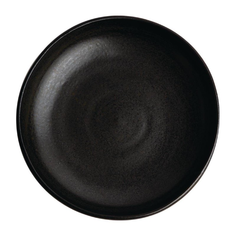 Assiettes creuses calottes noir mat Olympia Canvas 23 cm FA320 Olympia Assiettes creuses calottes noir mat Olympia Canvas 23 cm FA320 Olympia