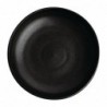 Assiettes creuses calottes noir mat Olympia Canvas 23 cm  FA320 Olympia