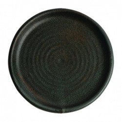 Assiettes plates vert bronze Olympia Canvas 18 cm  (Lot de 6) FA323 Olympia