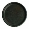 Assiettes plates vert bronze Olympia Canvas 18 cm  (Lot de 6) FA323 Olympia