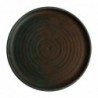 Assiettes plates vert bronze Olympia Canvas 26