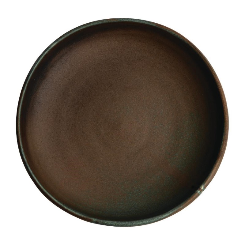 Assiettes creuses calottes vert bronze Olympia Canvas 23 cm FA327 Olympia Assiettes creuses calottes vert bronze Olympia Canvas 23 cm FA327 Olympia