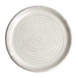 Assiettes plates blanc Murano Olympia Canvas 18 cm (Lot de 6) FA330 Olympia