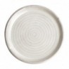 Assiettes plates blanc Murano Olympia Canvas 18 cm (Lot de 6) FA330 Olympia