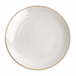 Assiettes coupes blanc Murano Olympia Canvas 27 cm  (Lot de 6) FA332 Olympia