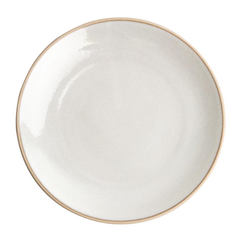 Assiettes coupes blanc Murano Olympia Canvas 27 cm (Lot de 6) FA332 Olympia Assiettes coupes blanc Murano Olympia Canvas 27 cm (Lot de 6) FA332 Olympia