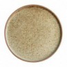 Assiettes plates bord droit beige moucheté Olympia Canvas 25 cm  (Lot de 6) FA336 Olympia