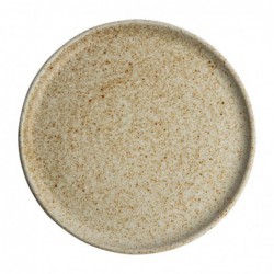 Assiettes plates beige moucheté Olympia Canvas 26