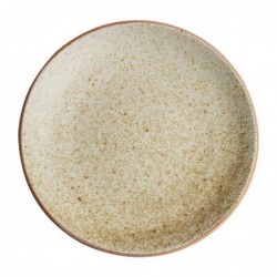 Assiettes coupes beige moucheté Olympia Canvas 27 cm  (Lot de 6) FA339 Olympia