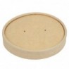 Couvercles pour bols à soupe kraft micro-ondables recyclables Colpac 450ml (lot de 500) FA368 Colpac