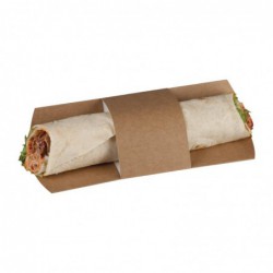 Etuis à tortilla kraft compostables Colpac (lot de 1000) FA383 Colpac