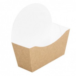 Etuis à bagel kraft compostables Colpac (lot de 1000) FA389 Colpac