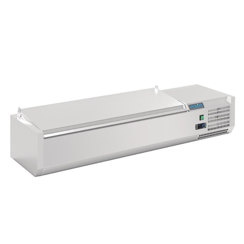 Saladette à poser avec couvercle Polar Série G 5x GN 1/4 FA854 Polar Saladette à poser avec couvercle Polar Série G 5x GN 1/4 FA854 Polar