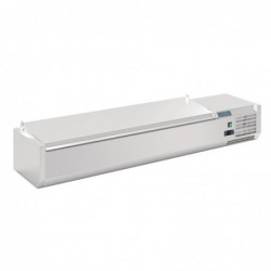 Saladette à poser avec couvercle Polar Série G 7x GN 1/4 FA855 Polar