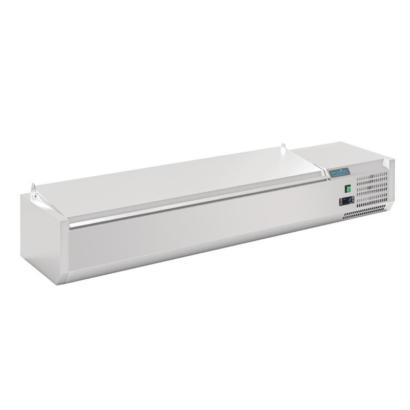 Saladette à poser avec couvercle Polar Série G 7x GN 1/4 FA855 Polar Saladette à poser avec couvercle Polar Série G 7x GN 1/4 FA855 Polar