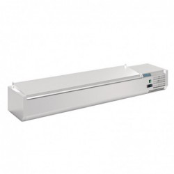 Saladette à poser avec couvercle Polar Série G 8x GN 1/4 FA856 Polar