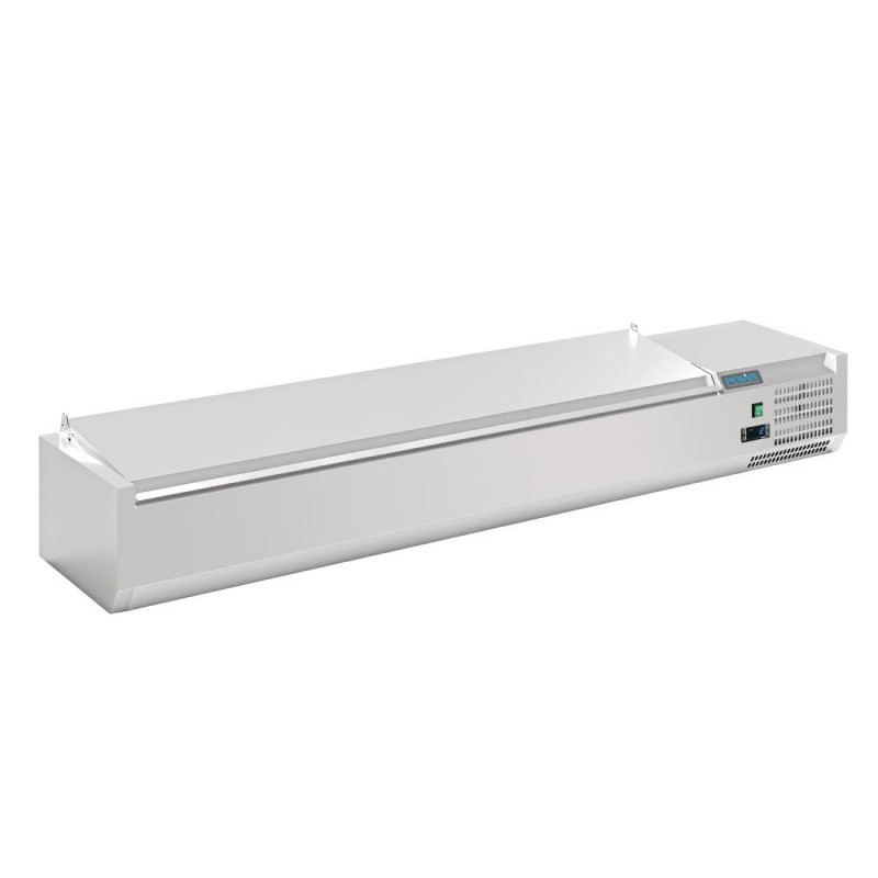 Saladette à poser avec couvercle Polar Série G 8x GN 1/4 FA856 Polar Saladette à poser avec couvercle Polar Série G 8x GN 1/4 FA856 Polar