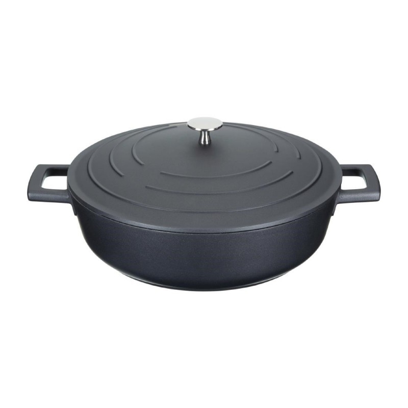 Cocotte peu profonde en fonte d'aluminium Masterclass 4L FA866 Sans Marque Cocotte peu profonde en fonte d'aluminium Masterclass 4L FA866 Sans Marque